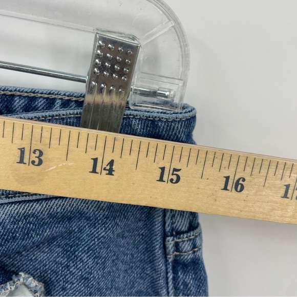 Stylish Blue Straight Leg Jeans for Women - Picture 7 of 11